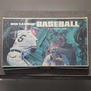Vintage 1966 Big League Baseball Board Game - INCOMPLETE, Antique, 60s, 1960s